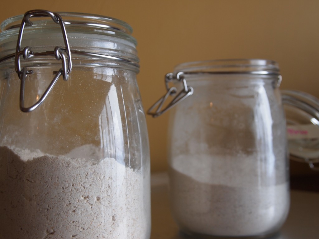 oat and rye flour