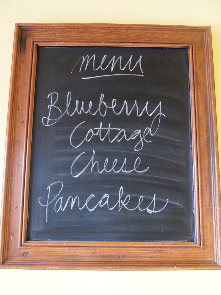 kitchen chalkboard