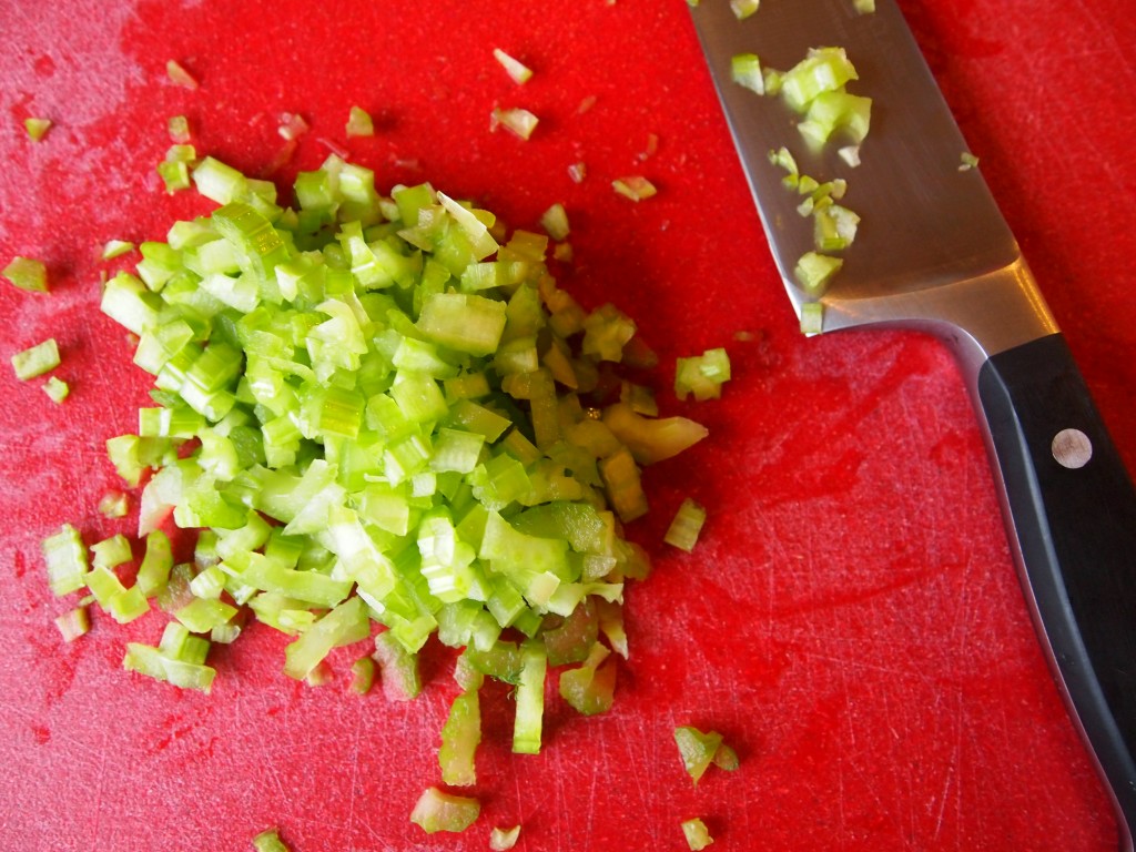 finely chopped celery