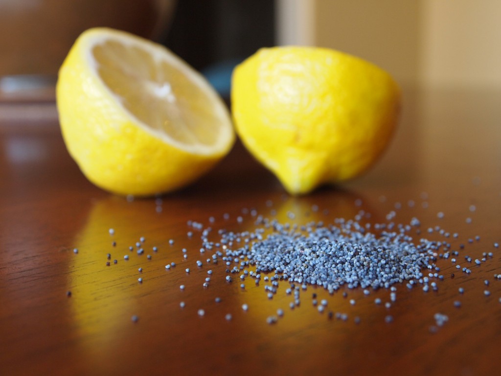 lemons and poppy seeds