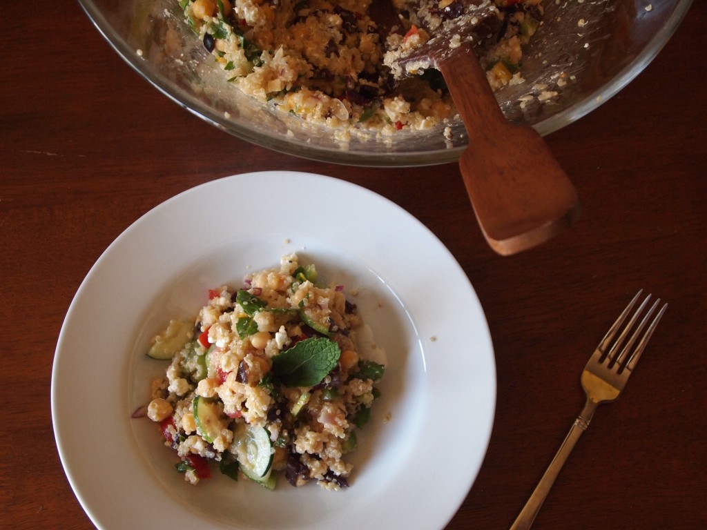 mediterranean quinoa salad