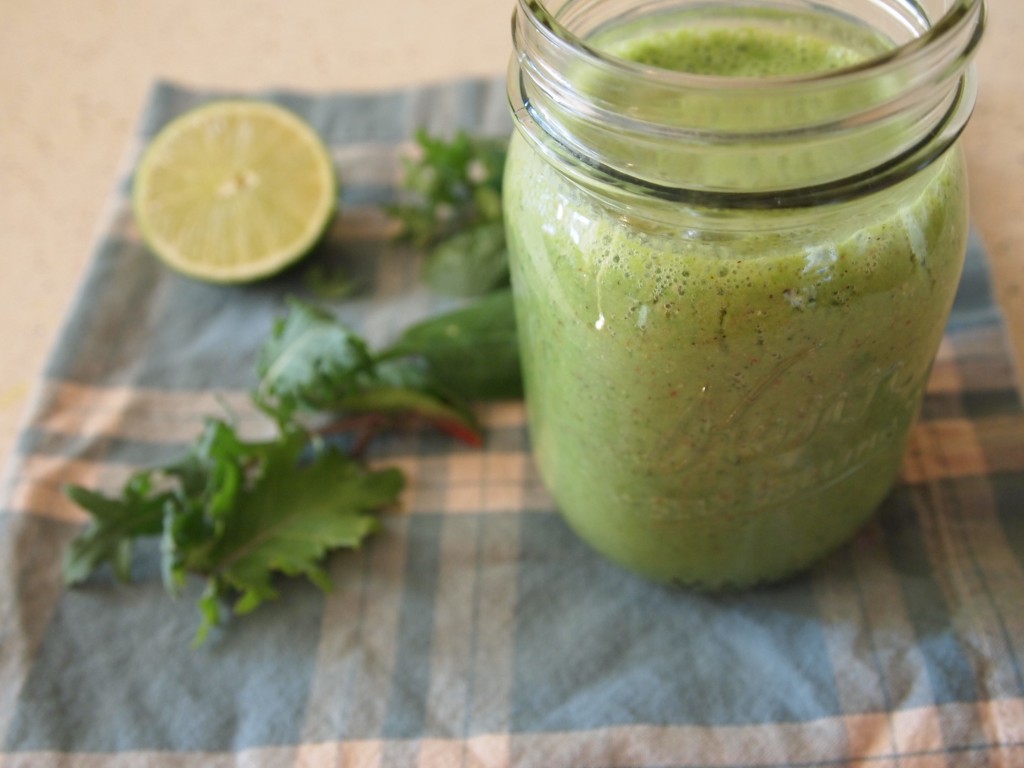 herbal green smoothie