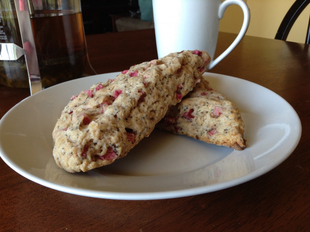 Scone and tea