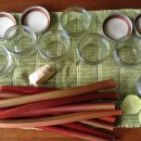 rhubarb ginger compote